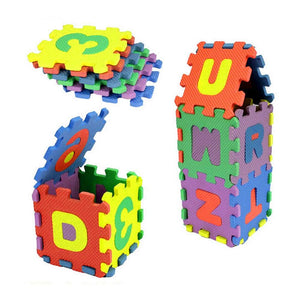 36pcs/set Mini Puzzles Soft EVA Foam Mat