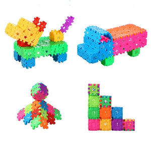 66pcs 3D Toys for children Building Blocks Learning Educational Toys