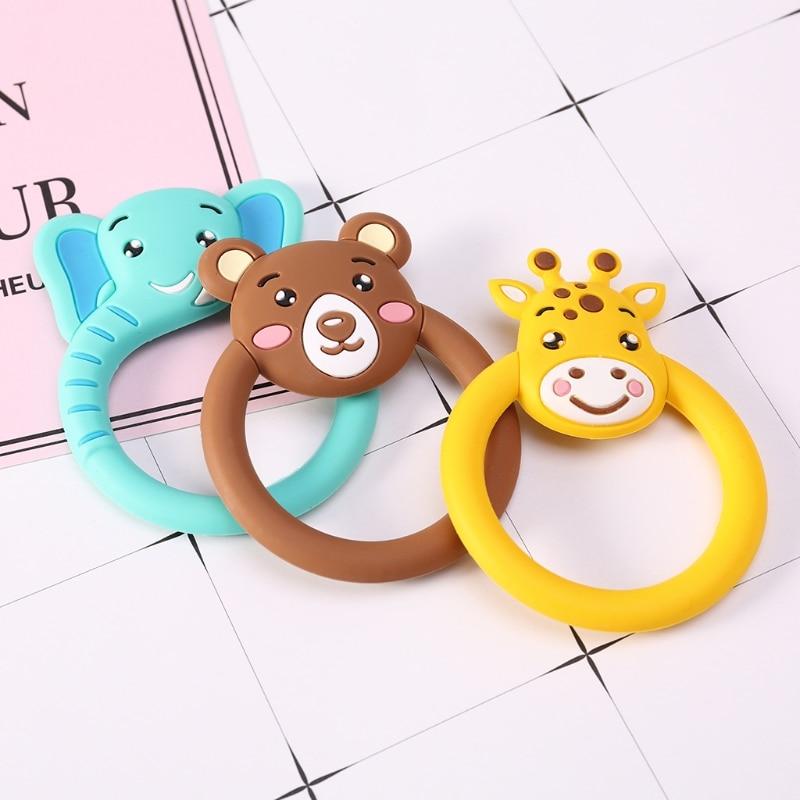 Animal Silicone Baby Teether Pacifier