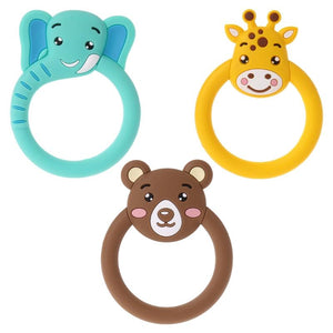 Animal Silicone Baby Teether Pacifier