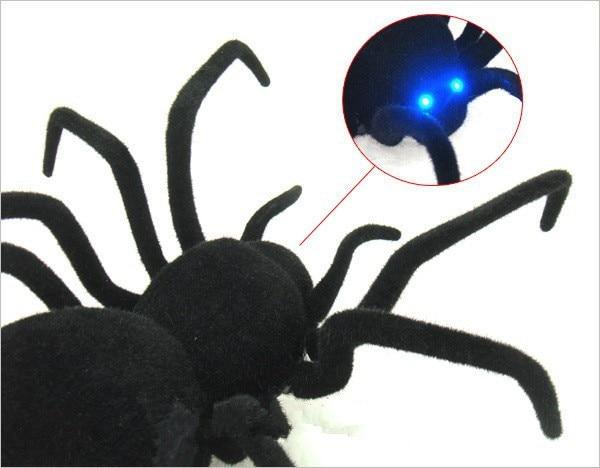 Remote Control Simulation Tarantula with Shine Eyes Toy for Kids