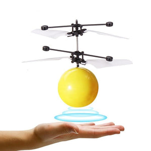 Hand Induction Children Drone Helicopter Ball Built in & Shinning LED Lighting