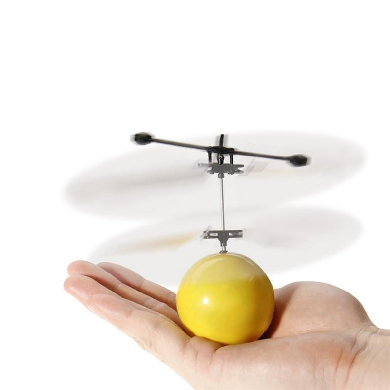 Hand Induction Children Drone Helicopter Ball Built in & Shinning LED Lighting