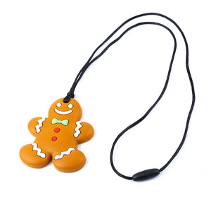 1pc Gingerbread Man baby Teether Toy