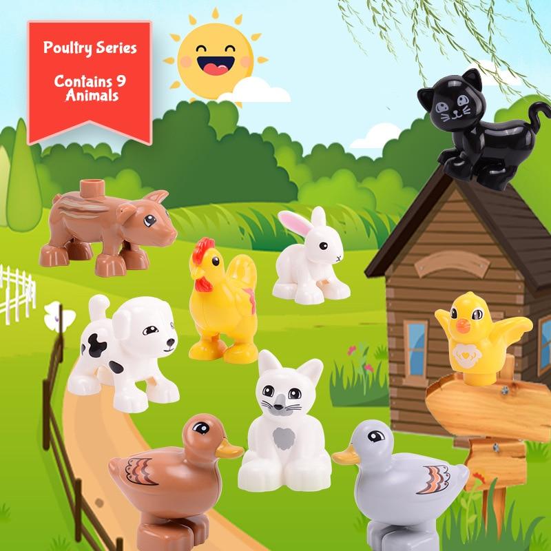 Animals Farm Series Big Building Blocks