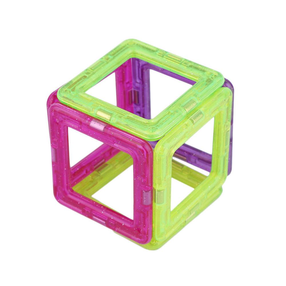 Construction Model Magnetic Building Blocks Tiles