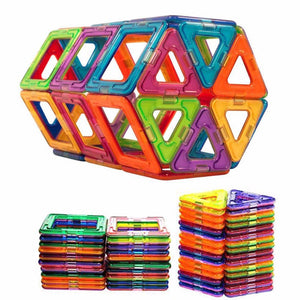 Construction Model Magnetic Building Blocks Tiles