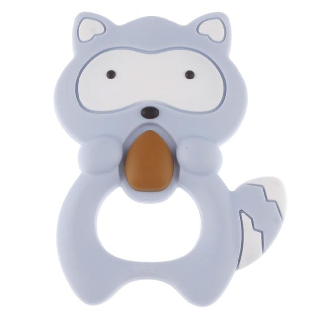 Raccoon Silicone Baby Teether