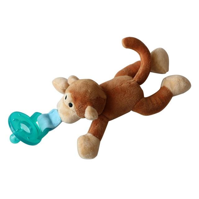 Baby Pacifier With Plush Toy