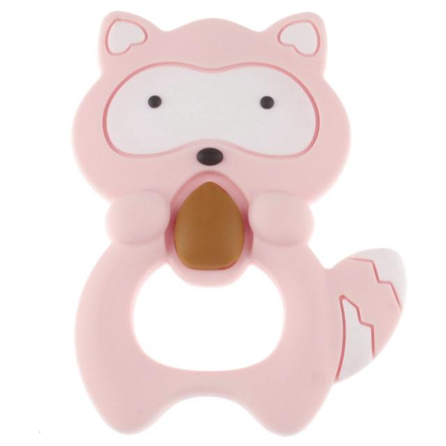 Raccoon Silicone Baby Teether