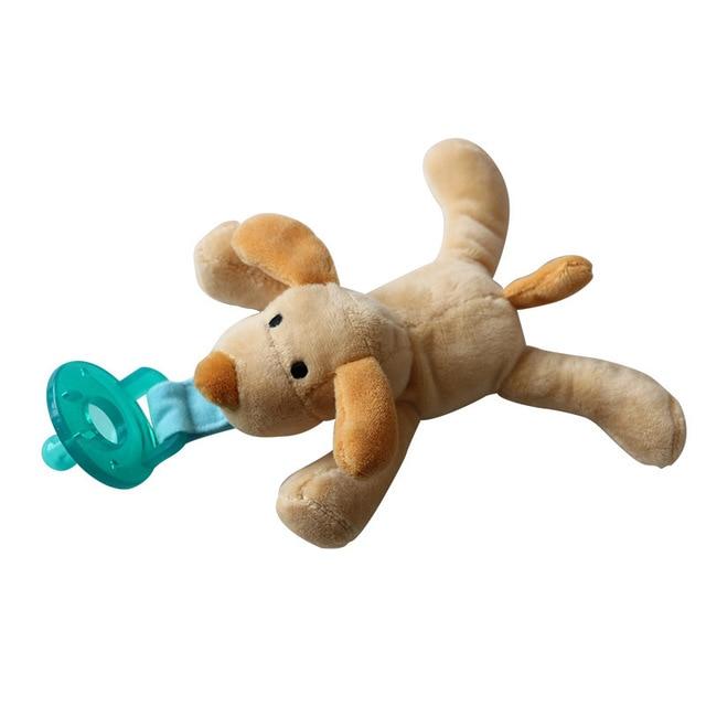 Baby Pacifier With Plush Toy