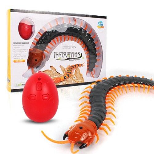 Remote Control Simulation Centipede Creepy Crawly Kids Toy